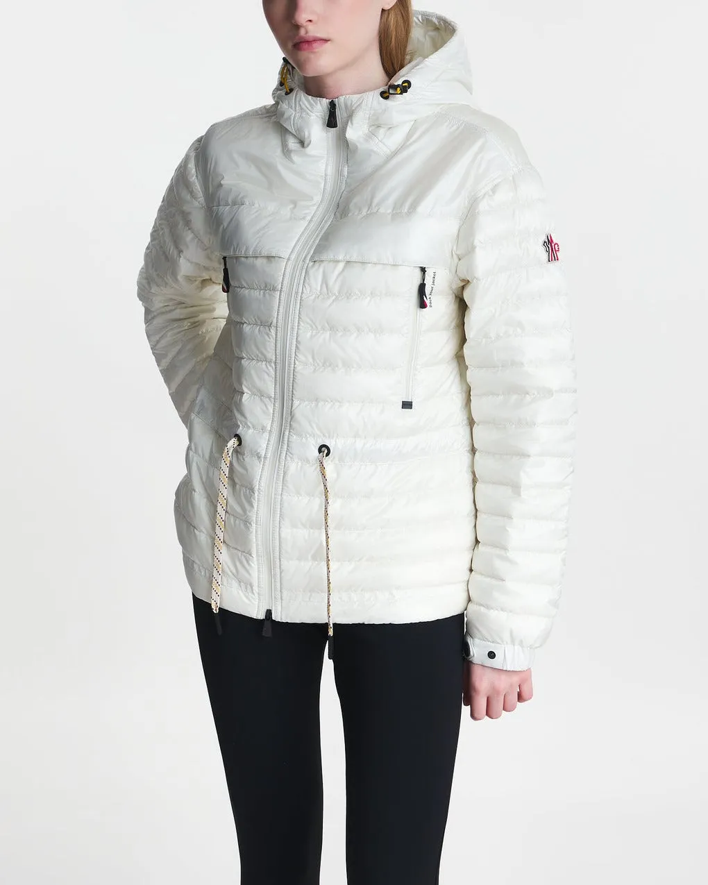 Moncler Grenoble   Jacket Eibing Short Down Offwhite 